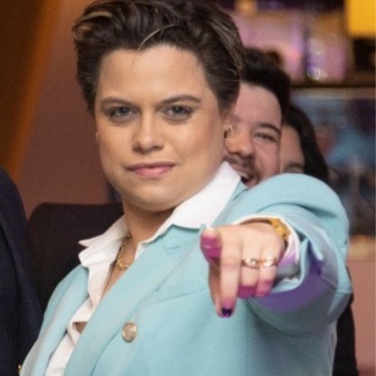Beatrice Castro em evento